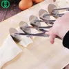 WHISM 3 5 7 Wheel Stainless Steel Pizza Cutters Non-stick Pizza Peeler Dough LNIFE Cake Bread Slicer Pasta Pastry Accessories T200175P