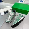 Orbit Sneaker Runner Sneaker Lekkie techniczne buty z siatki koronkowe gumowe podeszwa czarna srebrna zielona platforma buty męskie męskie wszechstronne trenerzy