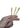 Großhandel 85mm Gold Wax Dabbers Smoking Dab Rigs Smok Gadgets Dry Herb Tools Zubehör LL
