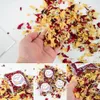 100g-200g Natural Dried Flower Wedding confetti Rose petals 100% Biodegradable popper Wedding DIY Party Decoration Rose Petal 240124