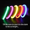 Fluorescence Glow Sticks Toys Bracelets Fun Necklace Neon Wedding Party Colorful Bright Lights ChristmasHalloween Decoration 240126