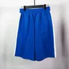 Herrkvinnor designers shorts byxor bokstavstryck strip webping casual fempunktskläder sommarstrandkläder shorts