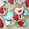Baking Tools Love Hearts Valentine's Day Cookie Cutter Cute Boys Girls Fondant Biscuit Chocolate Mold Candy Dessert Gadgets Presents