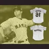 NCAA Glanik1 personnalisé 2011 Hokkaido Nippon Ham Fighters Jersey Darvish Shohei Ohtani 16 Japon Samurai Noir à fines rayures Throwback Baseball J High