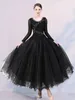 Stage Wear Waltz Robe Danse Salle de bal Compétition Femme National Moderne Flamenco Tango Performance Costumes