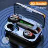 Bluetoothörlurar Trådlösa hörlurar in-ear headset Hifi Sound Stereo Waterproof HD Call Earbuds Touch för all smart telefon