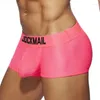 Onderbroek Boxer Heren Ondergoed Shorts Sexy Homo Slipje Mesh Ademend Cuecas Masculinas Hombre Trunks 2024
