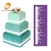 Backformen Grasland Mesh Schablone Spitze Kuchen DIY Dekorieren Werkzeuge Stoff Schablonen Für Form Fondant Formen MST-08