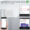 Controle Home Inteligente Xiaomi ZigBee 3.0 TRV Termostato Tuya Radiador Atuador Válvula Programável Controlador de Temperatura Alexa Voz