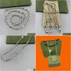 Hänghalsband designade av Luxury Master 925 Sterling Sier Necklace G Jewelry Fashion är den föredragna tillbehörspresenten till Weddin OTW6T