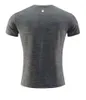 LL Heren Outdoor Shirts Nieuwe Fitness Gym Voetbal Mesh Terug Sport Sneldrogend T-shirt Skinny Mannelijke 526