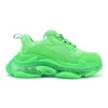 Corredores 7.0 hombres zapatos casuales pista triple s negro fluo verde burdeos cuero libre gris claro púrpura neón amarillo lujo para mujer para hombre zapatillas de deporte de gran tamaño