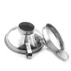 Bar Tools Stainless Steel Tools Wide Throat Canning Funnel Beans Jam Food Hopper Filter Leak Wide-Mouth Can Oil Wine Kitchen Cooking T Dh327