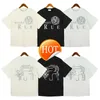 T-shirt a maniche corte con scollo tondo casual per coppia con stampa di moda per l'estate americana New Loose Street