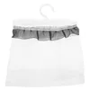 Cintres conteneur sac de rangement cadeaux de cuisine pince à linge en Polyester respirant maille suspendue