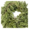 Dekorativa blommor 200 cm konstgjorda grönska Garland jul vinstockar norfolk tall faux hängande växter för dekoration