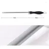 Other Knife Accessories Venlohome 26cm Sharpener Carbon Steel Sharpening Rod With ABS Handle Kitchen Knives Tools Stone Tool