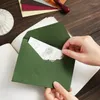 Cadeau cadeau 5/10pcs rétro chanvre texture enveloppes occidentales pour cartes d'invitation de fête de mariage cartes de voeux