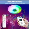 Moderna taklampor RGB Dimning Home Lighting App Bluetooth Music Light 42W 60W Smart Lights With Remote Control AC220V 240131