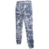 Euro Summer Mens Leisure Sports Cotton and Hemp Long Pants with Material