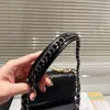 designer Shoulder bag chain strap handbag Plaid purses Double letter solid buckle pattern Women's Evening Bags totes