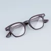 Solglasögon ramar Kane KC-59 japansk handgjord designer varumärkeskvalitet acetat glasögon män klassiska ovala myopia glasögon kvinnor glasögon