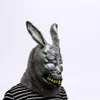 Masque de lapin de dessin animé Animal Donnie Darko FRANK le lapin Costume Cosplay Halloween fête Maks fournitures T200116296z