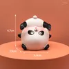 Decorative Figurines Mini Panda Doll Desktop Ornaments Miniatures Pandas For Cake Decoration Resin Home Decor Creative Car Accessories