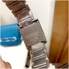 Kvinnors klockor Women Watches Quartz Movement Japan Battery 25mm Bredd Lady Watch Diamond Bezel Original Clasp Dress Wristwatch Splas Dhzwi