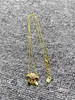 Chains 2024 Fashion Electroplated 925 Silver Color 14K Gold Delicate Luxury Necklace Jewelry Holiday Gift