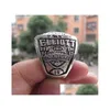 Ohio State 2014 Osu Buckeyes Cfp Voetbal Nationaal Kampioenschap Ring Met Houten Display Box Souvenir Mannen Fan Gift Groothandel Drop De Dhibl