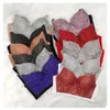 BRAS High End Luxury Rhinestone Underwear Women Lingerie Y2K Bralette Sexig Push Up Bh Woman Clothes Blusa Party Corset Ladies Tops