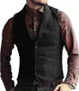 Men's Vests 2024 Suit With Lapel Vest Wedding Groom Man Dress