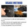 Car Wash Solutions Mini Portable Fast Snow Removal Heaters Durable Auto Window Defroster For Fog