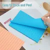 Lined Sticky Notes 4X6 in Bright Ruled Post Stickies Colorful Super Sticking Power Memo Pads Its Strong Adhesive 270 Sheets 240122