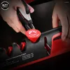 Andra knivtillbehör Portable Sharpener 5 i 1 Justerbar vinkel svart röd kök slipmaskin Professionell sax Sväsen Verktyg
