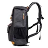 Camera bag accessories Waterproof Backpack Multi-function Wear-resistant Seven Color Cotton Twill SLR Digital Bag Travel YQ240204