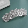 Fermagli per capelli Girasole Margherita Clip Accessori tiara vintage Fascino da donna Forcina da sposa di lusso Gioielli di moda Regalo per feste Commercio all'ingrosso