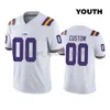 Personalizado LSU Tigers College Football Jerseys 5 Jayden Daniels 12 Tavion Faulk 16 George Hamsley 14 Walker Howard 13 Garrett Nussmeier 19 M H High igh