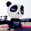 wholesale Modèle de dessin animé animal gonflable de mascotte de panda gonflable populaire 2024 pour la décoration publicitaire d'événement / assis fabriqué en Chine