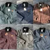 Herrjackor designer herrjackor vintage tvättade duk jacka carhartts pullover rock lapel hals ullkläder utkläder vadderade rockar hiphop långa byxor az10