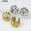 Backs Earrings 5 Pairs Ball Ear Cuff Women Fashion Jewels Accessorie Chunky Jewelry 30887