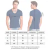 T-shirt da uomo Camicia con scollo a V tinta unita per uomo T-shirt elasticizzata a taglio basso Vee Top T-shirt slim fit manica corta Moda maschile Maglietta invisibile Canottiera estiva