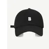 Ball Caps LDSLYJR 2024 Cotton Letter B Casquette Baseball Cap Adjustable Snapback Hats For Men And Women 150