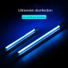 Lampe de désinfection de lumière de stérilisation UV de Tube de lumière UVC d'ozone de Quartz T5 4W 6W 8W pour la cantine d'hôtel à la maison 110V 220V LL