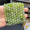 Strand Jd Natural Grey Jade Sapphire Jasper Bread Branselets Kobiety Modna ręcznie robiona prosta kółka Energy Banles Dift