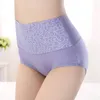 Frauenhöschen Frauen Reine Baumwolle Hohe Taille Plus Größe Slips Unterwäsche Damen Herbst Winter Panty Sexy Dessous Weibliche Unterhose