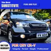 Per Honda CR-V CRV Gruppo faro a LED 07-11 Lampada anteriore Luce di marcia diurna Streamer Indicatori di direzione Accessori auto Fascio abbagliante