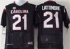 College South Carolina Gamecock Football Jersey In Stock 7 Jadeveon Clowney 21 Marcus Lattimore 14 Connor Shaw Stitched Jersey Embroidery H High igh