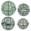 Dekorativa blommor Bollväxten Topiary Frame Flower Grass Cage Rack Artificial Diy Holder Floral Support Plants Plastic Green